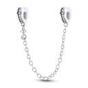 Daisy Sterling Silver Clip Charms with Authentic CZ Detailing Daisy Sterling Silver Clip Charms with Authentic CZ Detailing