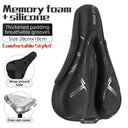 Comfortable Gel Bicycle Saddle Cover with Memory Foam Design Comfortable Gel Bicycle Saddle Cover with Memory Foam Design