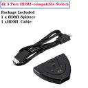 4K HDMI Switcher Hub for Seamless Ultra HD Gaming Experience 4K HDMI Switcher Hub for Seamless Ultra HD Gaming Experience