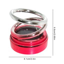 Elegant Car Perfume Double-ring Aroma Diffuser Solar Freshener Elegant Car Perfume Double-ring Aroma Diffuser Solar Freshener