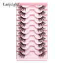 Wispy Faux Mink Half Lashes for Eye Enhancement Comfort Wispy Faux Mink Half Lashes for Eye Enhancement Comfort