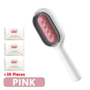 Cat Grooming Hair Remover Brush with Silicone Comb Tool Cat Grooming Hair Remover Brush with Silicone Comb Tool