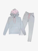 Men Cotton Printed Tracksuit 2PCS Set Hoodies Pants Casual Men Cotton Printed Tracksuit 2PCS Set Hoodies Pants Casual