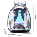Breathable Cat & Dog Travel Backpack with Transparent Space Breathable Cat & Dog Travel Backpack with Transparent Space