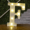 Battery Operated LED Alphabet Lights for Home Party Decor Battery Operated LED Alphabet Lights for Home Party Decor
