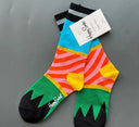 Cheerful Vibes Unisex Crew Socks Colorful Comfort Everyday Cheerful Vibes Unisex Crew Socks Colorful Comfort Everyday