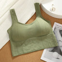 Seamless Women's Fitness Crop Top With Beautiful Back Design Seamless Women's Fitness Crop Top With Beautiful Back Design
