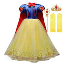 Fairytale Princess Dress for Girls - Cinderella Anna Elsa Snow White Fairytale Princess Dress for Girls - Cinderella Anna Elsa Snow White