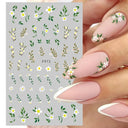 3D Sakura Blossom Nail Art Stickers for Elegant Designs 3D Sakura Blossom Nail Art Stickers for Elegant Designs