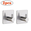 Stylish Stainless Steel Bathroom Hooks Organizer Set of 2 Stylish Stainless Steel Bathroom Hooks Organizer Set of 2