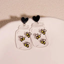 Exaggerated Cartoon Animal Earrings Unique Hip Hop Jewelry Exaggerated Cartoon Animal Earrings Unique Hip Hop Jewelry
