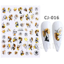 Fantasy Butterfly Nail Decals - Silver Holographic Flames Fantasy Butterfly Nail Decals - Silver Holographic Flames