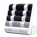 Ultimate Comfort: 10-Pack Black Cotton Business Socks Ultimate Comfort: 10-Pack Black Cotton Business Socks
