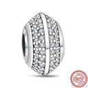 Crown Flowers Heart Silver Bead Charm Pandora Accessory Crown Flowers Heart Silver Bead Charm Pandora Accessory