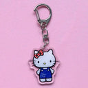 Anime Hello Kitty And My Melody Keychain Set For Fans Anime Hello Kitty And My Melody Keychain Set For Fans