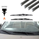 Car Wiper Blade Refills - All-Season Replacement Kit Car Wiper Blade Refills - All-Season Replacement Kit