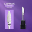 Ceramic Tungsten Nail Drill Bit Set for Manicure Buffing Ceramic Tungsten Nail Drill Bit Set for Manicure Buffing