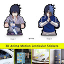 NARUTO Anime 3D Motion Lenticular Waterproof Stickers Set NARUTO Anime 3D Motion Lenticular Waterproof Stickers Set