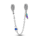 Daisy Sterling Silver Clip Charms with Authentic CZ Detailing Daisy Sterling Silver Clip Charms with Authentic CZ Detailing