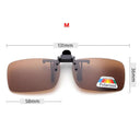 Clip-On Polarized Sunglasses for Night Vision UV400 Protection Clip-On Polarized Sunglasses for Night Vision UV400 Protection