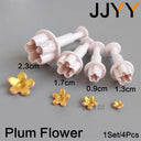 JJYY 3Pcs Cake Moulds Fondant Cutter Plastic Mold Set JJYY 3Pcs Cake Moulds Fondant Cutter Plastic Mold Set