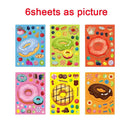 Children's Animal Puzzle Sticker Game for Fun Learning Experience Children's Animal Puzzle Sticker Game for Fun Learning Experience