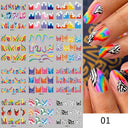Stylish Floral & Geometric Nail Decals for Creative Manicures Stylish Floral & Geometric Nail Decals for Creative Manicures