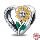 Zircon Heart Charm Pendant Sparkling Sterling Silver Jewelry Zircon Heart Charm Pendant Sparkling Sterling Silver Jewelry