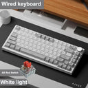 Ajazz Ak820 RGB Gaming Keyboard Versatile Connectivity Ajazz Ak820 RGB Gaming Keyboard Versatile Connectivity