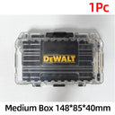 Drill Parts Storage Box Bit Holder Baffle Tough Case Storage Drill Parts Storage Box Bit Holder Baffle Tough Case Storage