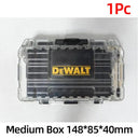 Drill Parts Storage Box With Bit Holder And Tough Case Drill Parts Storage Box With Bit Holder And Tough Case