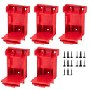 5 Piece Tool Mount For Milwaukee 20V Battery Holder Set 5 Piece Tool Mount For Milwaukee 20V Battery Holder Set