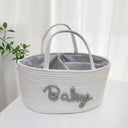 Multi Functional Travel Portable Mommy Bag Cotton Rope Multi Functional Travel Portable Mommy Bag Cotton Rope