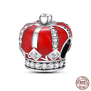 Charming Sterling Silver Red Heart Beads for Pandora Gifts Charming Sterling Silver Red Heart Beads for Pandora Gifts