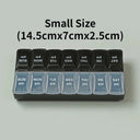 Weekly Portable Pill Organizer With 14 Compartments Weekly Portable Pill Organizer With 14 Compartments