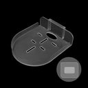 Acrylic Wall Mount Bracket for Security Cameras and Speakers Acrylic Wall Mount Bracket for Security Cameras and Speakers