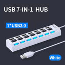 OLAF USB Hub: Enhance Connectivity with 7 Port Splitter OLAF USB Hub: Enhance Connectivity with 7 Port Splitter