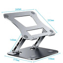 Aluminum Laptop & Tablet Stand for Cooling Support and Portability Aluminum Laptop & Tablet Stand for Cooling Support and Portability