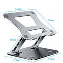 Aluminum Laptop and Tablet Stand for Cooling and Portability Aluminum Laptop and Tablet Stand for Cooling and Portability