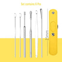 Stainless Steel Ear Pick Set for Gentle Ear Care Cleaning Stainless Steel Ear Pick Set for Gentle Ear Care Cleaning