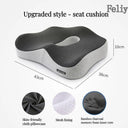 Orthopedic Memory Foam Seat Cushion Pain Relief Massage Orthopedic Memory Foam Seat Cushion Pain Relief Massage