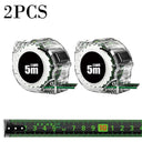 Fluorescent Tape Measure Precision Self-Lock Tool for Projects Fluorescent Tape Measure Precision Self-Lock Tool for Projects