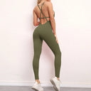Empower Your Workout with Sexy Backless Yoga Set Empower Your Workout with Sexy Backless Yoga Set