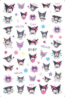 Adorable Cartoon Hello Kitty Nail Sticker Set for Nail Art Adorable Cartoon Hello Kitty Nail Sticker Set for Nail Art