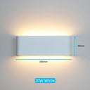 Modern LED Wall Light: Stylish Indoor Outdoor Fixture Modern LED Wall Light: Stylish Indoor Outdoor Fixture