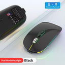 Dual Mode Bluetooth Wireless Mouse Versatile Silent Backlight Dual Mode Bluetooth Wireless Mouse Versatile Silent Backlight