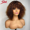 Honey Water Wave Blonde Pixie Bob Wig Human Hair Remy Honey Water Wave Blonde Pixie Bob Wig Human Hair Remy