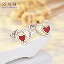 Starlight Elegance Silver Star Stud Earrings Dazzling Zircon Design Starlight Elegance Silver Star Stud Earrings Dazzling Zircon Design