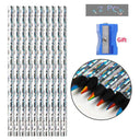 Kawaii Rainbow Pencil Set for Kids: Vibrant Art Crayons Kawaii Rainbow Pencil Set for Kids: Vibrant Art Crayons