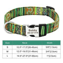Engraved Nylon Pet ID Collar with Nameplate for Dogs Engraved Nylon Pet ID Collar with Nameplate for Dogs